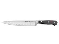 Wüsthof Classic 8 Inch Hollow Edge Carving Knife, Silver