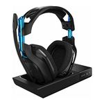 ASTRO Gaming A50 Wireless Dolby Gaming Headset - Black/Blue - PlayStation 4 + PC (Gen 3) (Renewed)