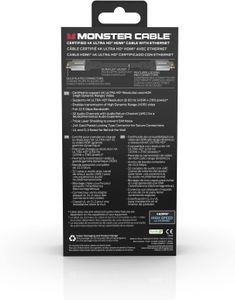 Monster 1.8m 4K HDMI Cable – High-Speed Ultra HD Video