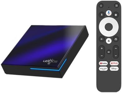 Ugoos SK2 TV Box Android 12.0 RTD1325 4GB RAM 32GB ROM WiFi6 Ethernet 100M USB 2.0 BT5.2 Support AV1 VP9 H.265 4K HDR Box