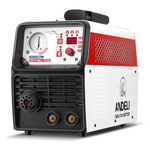 ANDELI 50Amp Plasma Cutter 110V/220V Built-in Air Compressor Maximum Cut Thickness 63/64″(25mm) Low Frequency DC Inverter IGBT Air Plasma Cutting Machine CUT-50Y Pro XS