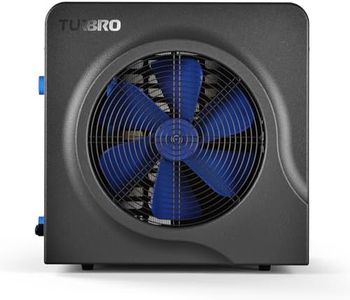 TURBRO 18,000 BTU Swimming Pool Heat Pump, Electric Pool Heater for Above and In Ground Pools and Spas, Waterproof, 110-120V, Manatee M18