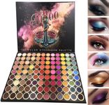 108 Colors Professional Eyeshadow Palette, Matte Shimmer Glitter Colorful Eye Shadow, Highly Pigmented Waterproof Long Lasting Nude Makeup Palette Eye Make Up Sets