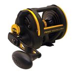 PENN Squall Level Wind Multiplier Fishing Reel for Saltwater Boat or Kayak Fishing