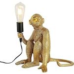 JAYEUW Vintage Monkey Table Lamp, 1