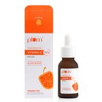 Plum 15% Vitamin C Face Serum For Glowing Skin | Non Irritating Formula | For Dull Skin | With Mandarin | Beginner Friendly, For All Skin Types | Men & Women l 100% Vegan | 20 ml