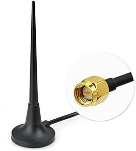 Eightwood Mobile Radio Antenna Wide Band 3.5 dbi Magnetic Mounting with SMA Connector 3 m 9.8 ft Extension for GPRS GSM UMTS Huawei ZTE MF60 MF821D Router Multi-Way