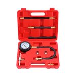 KATSU Fuel Injection Pump Pressure Gauge Tester Gasoline Diagnostic Toolkit for Petrol Diesel Engines Cars Trucks Motorcycles 449855