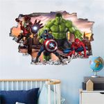 Superhero Wall Sticker Decals,Child