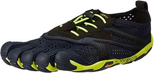 Vibram FiveFingers Men's V Running Shoes, Multicoloured (Black/Yellow), 10.5 - 11 US (44 EU)