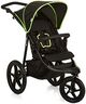 hauck Robuster Dreirad Buggy mit XL Luftrreifen, Runner Schwarz/Gelb
