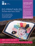 Electric Quilt Cotton Lawn Fabric Sheets