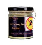 Floryn Decor Natural Wax Non Toxic Anti Mosquito Candle | Natural Repellant for Mosquito | Citronella Candle