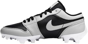 Nike Vapor Edge Pro 360 Men's Football Cleat, Black/Lt Smoke Grey - Low, 12 UK, Black Lt Smoke Grey Low, 13.5 Men