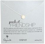 Dogeared Pearls of Friendship Necklace Sterling Silver One Size