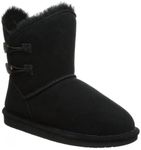 Bearpaw Women's Rosaline Ankle Boot, Black II, 8 UK