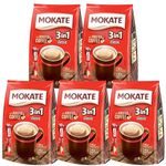 Mokate 3 in 1 Classic Instant Coffee 10 Sticks 170g - Pack of 5 - Premium Coffee Mix with Sugar and Creamer - Convenient On-the-Go Coffee Sachets for Home or Office