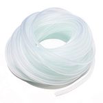 ALEGI Standard 3/16" Flexible Airline Tubing with Connectors for Aquariums, Terrariums and Hydroponics (100Feet)