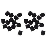 Gatuida 30pcs Stylus Replacement Tips, Rubber Stylus Tips Replacement Covers for Touch Screen Pens,6mm