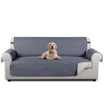 TAOCOCO Sofa Covers 3 Seater,Settee Covers,Sofa Slipcovers,Pet Couch Covers,Non Slip Sofa Covers,Washable Sofa Protectors for Dogs(Grey)