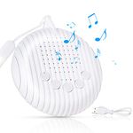 URAQT White Noise Machine, 10 Soothing Nature Sounds Therapy Portable Sleep Sound Machine, Mini Sound Machine for Baby Kids Adults, USB Rechargeable Baby Sleep Machine with 3 Timer Memory Functions