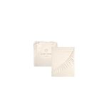 Cube Home - Luxury Fitted Sheet, Deep Pocket - 100% Natural Bamboo, Soft, Breathable, Anti-Bacterial, Anti-Allergy, King Bed 150x200 cm - Beige