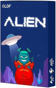 GLOP Alien - Giochi da Tavolo Adulti e Famiglie, Bambina e Bambini Sopra gli 8 Anni, Carte da Gioco, Giochi di Societa, Gioco da Tavola, Idea Regalo Bambina e Bambini, Giochi da Tavolo