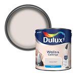 Dulux Matt Emulsion Paint For Walls And Ceilings - Nutmeg White 2.5 Litres