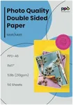 PPD 50 Sheets Inkjet Matte Photo Pa