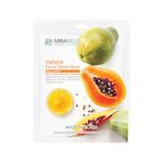 Mirabelle Cosmetics Korea Facial Serum Sheet Mask (Papaya, 1)