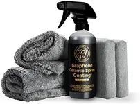 Adam's Advanced Graphene Ceramic Spray Coating Kit - 18+ Month Sprayable Graphene Oxide Ceramic Coating for Cars, Boats, RV's & Motorcycle | Adds Extreme Gloss, Depth, Shine & Protection