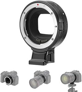 NEEWER EF to EOS R Mount Adapter, EF/EF-S Lens to RF Mount Camera Autofocus Converter Ring Compatible with Canon EOS R Ra RP R6 Mark II R6 R5 R3 R7 R10 R8 R50, Max Load: 4.4lb/2kg, NW-EF-EOSR