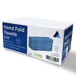 Z Fold Blue Paper Towels 3000 Blue Sheets Extra Strong and Super Absorbent 1 Ply Paper Hand Towels