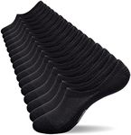 coskefy No Show Socks, Trainer Socks Cotton Anti-Slip Invisible Socks Low Cut Sports Liner Socks for Men Women (8 Pairs)