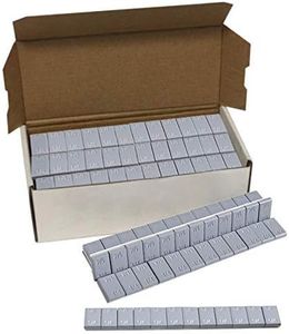 Aain (576PCS) 1/4 oz. 0.25 oz. Adhesive Stick on Wheel Weights, 9lbs/Box, 48 Strip Box, Gray, Low Profile, EasyPeel Type for Cars, Trucks, SUVs, Motorcycles, Made in U.S.