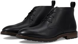 COLE HAAN Men's Berkshire Lug Chukka Boot Fashion, Black/Truffle Water Resistant, 10.5