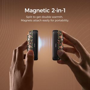 OCOOPA Rechargeable Hand Warmers 2-Pack – Portable USB Pocket Heaters