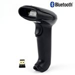 Wireless Bluetooth Barcode Scanner, Symcode USB Handheld CCD Cordless Barcode Scanner with USB Receiver Support Storing Codes Rechargeable Bar Code Reader Long Battery Life