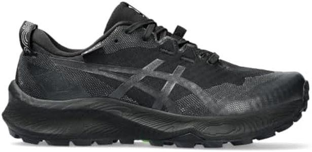Asics Women's Gel-Trabuco 12 Gore-Tex Running Shoe, 6.5, Black/Graphite Grey