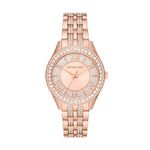 Michael Kors Harlowe Analog Rose Gold Dial Women's Stainless Steel Watch-Mk4710