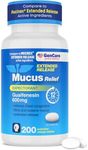 GenCare Mucus Relief Guaifenesin 600mg Extended-Release, 200 Ct