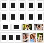 Kurtzy Blank Photo Frame Insert Fridge Magnets (20 Pack) - For Photos 7 x 4.5cm (2.75 x 1.77 inches) - Translucent Clear Acrylic Refrigerator Magnets for Small Photos - Gifts for Family & Friends