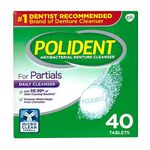 Polident Polident Partials Denture Cleanser, 40 Count