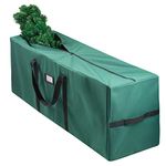 Christmas Tree Bag for Christmas Tree Storage Bag - Xmas Tree Bag fits 8 FT Artificial dissembled Tree - Heavy Duty Christmas Tree Tote, Reinforced Handles - Christmas Tree Storage Tote is Waterproof