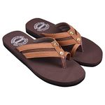 DR PLUS Women's Healthcare, Diabetic and Orthopedic MCR/MCP Footwear/Sandals/Slipper/Chappal-(LD-120_Brown_10)