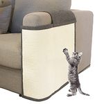 Oroonoko Cat Scratch Furniture Couch Protector with Natural Sisal for Protecting Couch Sofa Chair (Left Hand)