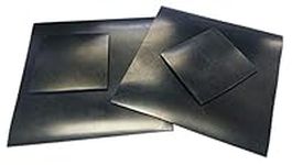 Neoprene Rubber Sheet 200mm x 200mm 6mm Thick - Commercial Quality for Water & Weather Seals, Gasket Making, etc.