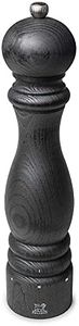 Peugeot - Paris u'Select Manual Pepper Mill - Adjustable Grinder - Beechwood, Graphite Finish 11.82in.