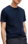 BOSS Mens Tales Logo-Patch T-Shirt 