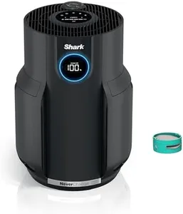 Shark Air Purifiers for Home Large Room with NeverChange Air Filter, 5 Year HEPA Filter, Covers 650 Sq. ft, Odor Neutralizer and Clean Sense Technology, Removes 99.98% of Dust & Allergens, HP152